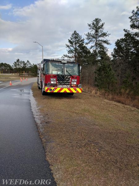 Firefighter level hydrant tying/prep and D/O level pump training at West Pine Elementary.

T655 was our training truck, with E611 in service to respond to calls. 