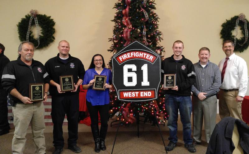 West End Fire and Rescue 2018 Awardees